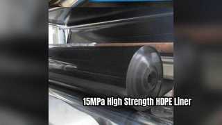 HDPE Geomembrane 15MPa 고강도 용접 라이너