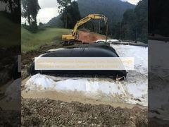 블랙/샌드 지오텍스타일 탈수 튜브 인장 강도 200/200kn, 뛰어난 탈수 성능