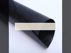 길이 50~100m HDPE 지오멤브레인 라이너, 인장 강도 15MPa 이상, 카본 블랙 함량 2.0~3.0%
