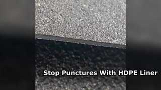 날카로운 암석을 위한 높은 천공 방지 HDPE 지오멤브레인