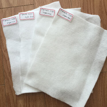 PET/PP 스테이플/단기 섬유 바늘 뚫린 비조직 지오텍스틸 일시 접근 도로 안정화