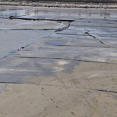 시립 슬러지 처리 프로젝트의 고 투명 지오 텍스틸 탈수 파이프