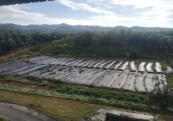 0.4mm 오픈 사이즈 필터백 검은색/바 Sand 산업용 중력 필터링