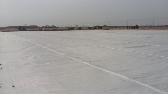 5.2m Width Woven Geotextile Fabric Offering Tensile Strength 50KNm to 1200KNm and CBR Puncture Strength 12KN or More Applied in Slope Reinforcement