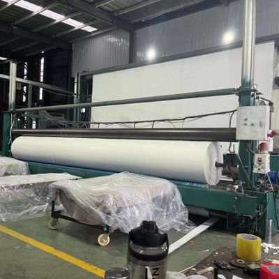 PET/PP 스테이플/단기 섬유 바늘 뚫린 비조직 지오텍스틸 일시 접근 도로 안정화