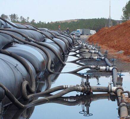 야자유 슬러지 여과용 압력 저항 50kN PP 지오텍스타일 탈수관