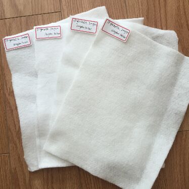 Short Fiber Needle Punched Non Woven Geotextile Fabric For Sand Filtration Pavement Reinforcement