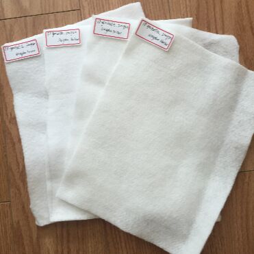 폴리에스테르 짧은 섬유 바늘 뚫린 비조직 지오텍스틸