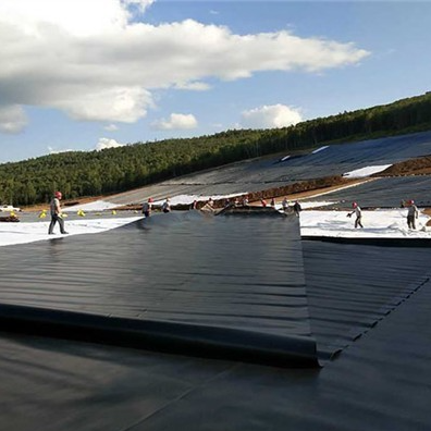 산업 화학물질과 폐수 초호를 위한 방수 장벽 HDPE Geomembrane 강선