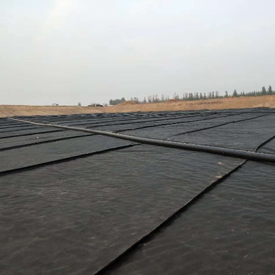 산업 화학물질과 폐수 초호를 위한 방수 장벽 HDPE Geomembrane 강선