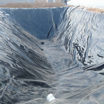 농업용 바이오가스 소화조 커버용 기밀 HDPE 지오멤브레인 라이너