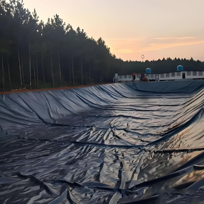 지하 보유 저장을 위한 빗물 수확 물통 HDPE 지오멤브레인 라이너