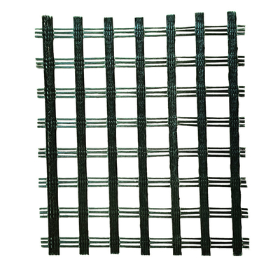 도로 공사 PET 지오그리드 메쉬 버설트 파이버 12.7*12.7mm