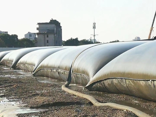 미사 여과기 모래 여과기 연안 둔덕을 위한 Geotextile 관 Geobag PP 애완 동물 Geotube 탈수