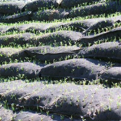 토양 채식물질 지오텍스틸 지오백 직무가 아닌 지오텍스틸 하수성 높은 용수성 침식 조절 및 홍수 보호에 이상적입니다