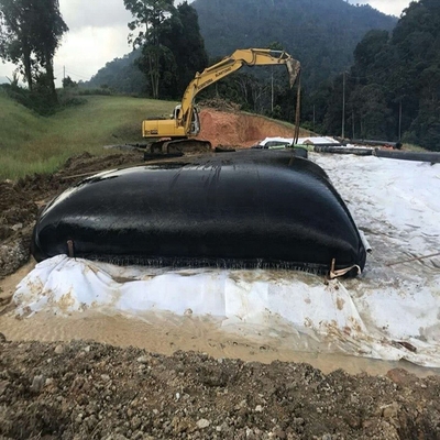 미사 여과기 모래 여과기 연안 둔덕을 위한 Geotextile 관 Geobag PP 애완 동물 Geotube 탈수